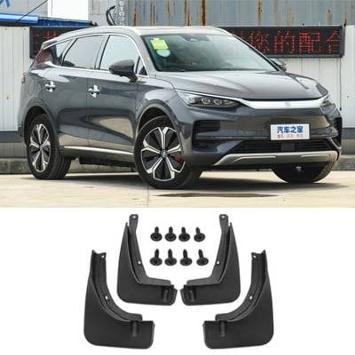 Брызговики BYD Tang Ev, черного цвета