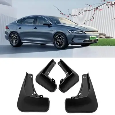 Брызговики BYD Qin ev, черного цвета