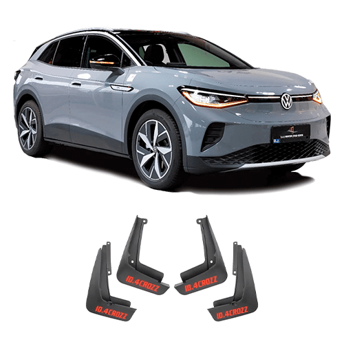 Брызговики Volkswagen ID.4 Crozz / X, черного цвета