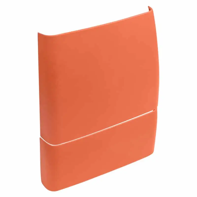 Защита на холодильник Lixiang L6, L7 Max, Ultra, с застежкой, оранжевого цвета, из 2х элементов