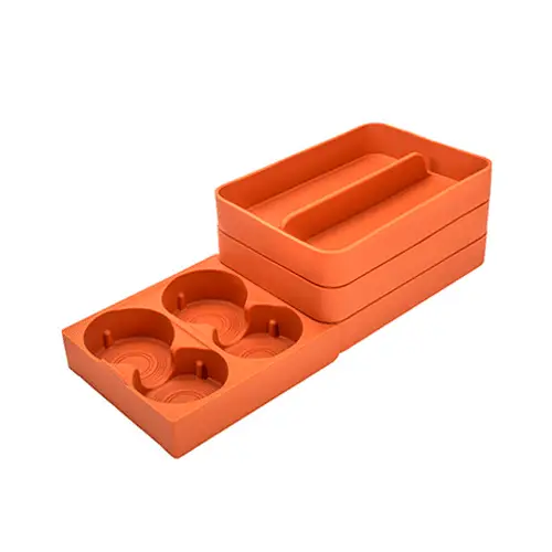 Органайзер в холодильник Lixiang L6, L7, L8, L9, оранжевого цвета из 4 элементов