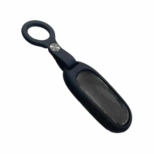 Спортивный силиконовый чехол на смарт ключ Lixiang L6, L7, L8, L9/Mega, черного цвета