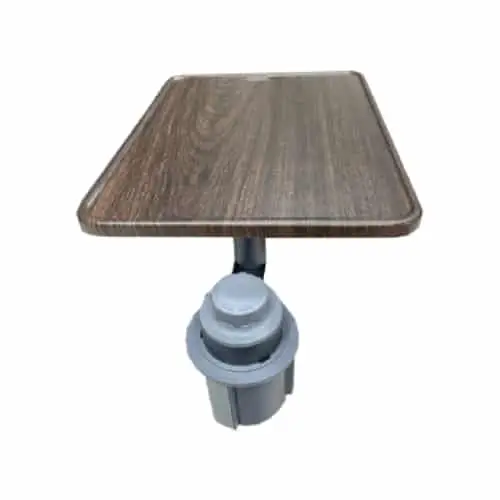 Квадратный столик в салон Lixiang L6, L7, L8, L9, коричневого цвета