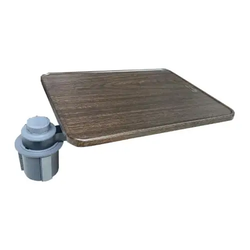 Квадратный столик в салон Lixiang L6, L7, L8, L9, коричневого цвета