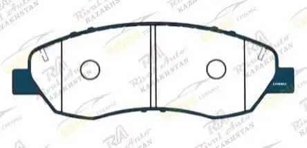 Тормозные колодки UIDNU Ceramic TANK 500 2.0T hybrid 3.0T 2021--  Haval H5 2.0T 2023-- (Короткий 172 см)     (керамические)