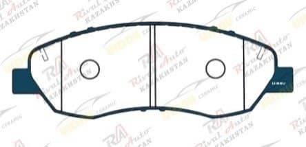 Тормозные колодки UIDNU Ceramic TANK 500 2.0T hybrid 3.0T 2021--  Haval H5 2.0T 2023-- (Короткий 172 см)     (керамические)