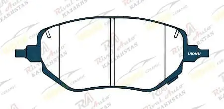 Тормозные колодки UIDNU Ceramic Haval  H3 (4WD) 1.5T 2023--  Cool Dog (4WD) 1.5T 2022--  Jolion Pro 1.5T 2022--   передние