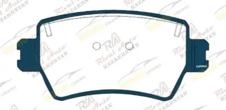 Тормозные колодки UIDNU Ceramic JAC JS6 1.5T 2022-- (керамические)  задние