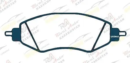 Тормозные колодки UIDNU Ceramic Haval H9 2.0T 2.4T 2024--  (керамические)   передние