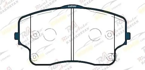 Тормозные колодки UIDNU Ceramic Geely  Monjaro 2.0T 2024-- (рестайл)  Xingyue L 2.0T 2024--   (керамические)   передние PN8077