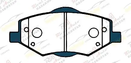 Тормозные колодки UIDNU Ceramic Geely Cityray 1.5T 2024--  Boyue Cool 1.5T 2023--  (керамические)  передние