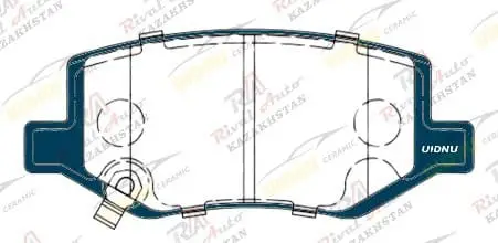 Тормозные колодки UIDNU Ceramic Geely Okavango 2.0T 2020-- Okavango L 2.0T 2022--  (керамические)  задние