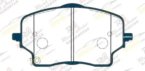 Тормозные колодки UIDNU Ceramic Geely Atlas 1.5T 2.0L 2023--                                                          Monjaro 1.5T hybrid 2022--  (керамические)  передние