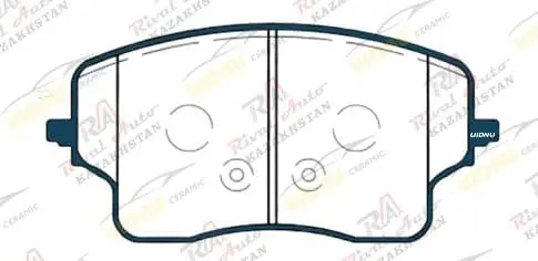 Тормозные колодки UIDNU Ceramic Geely Monjaro 2.0T 2022--                                                       (керамические) передние JT1353/    KR1355