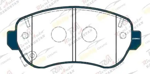 Тормозные колодки UIDNU Ceramic Geely  Emgrand 7 1.5L 2023-- (керамические)  передние