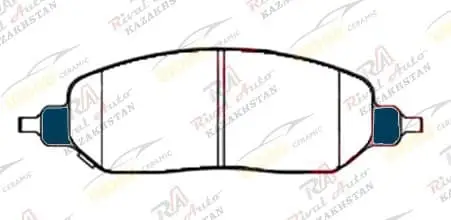 Тормозные колодки UIDNU Ceramic Jetour T2 1.5T 2.0T 2023--  передние (керамические)