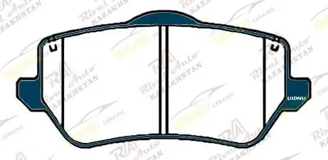 Тормозные колодки UIDNU Ceramic Jetour Dashing 1.5T 1.6T 2023-- (керамические)  задние