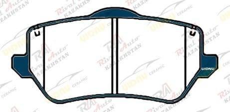 Тормозные колодки UIDNU Ceramic Jetour Dashing 1.5T 1.6T 2023-- (керамические)  задние