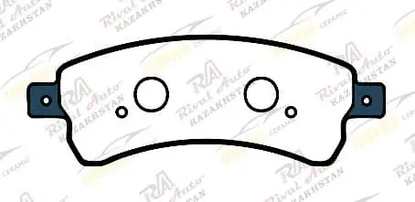 Тормозные колодки UIDNU Ceramic Jetour Dashing 1.5T 1.6T 2023-- (керамические)  передние