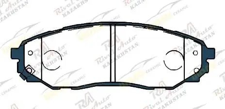 Тормозные колодки UIDNU Ceramic Changan Hunter F70 1.9T 2.0T 2019--  Hunter Plus 2.0T 2023-- (керамические)  передние