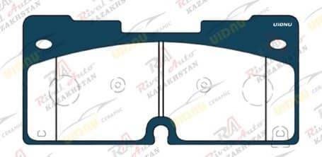 Тормозные колодки UIDNU Ceramic Cadillac Escalade 6.2L 2021-- Chevrolet Suburban 5.3L 2021-- Tahoe 3.0L 5.3L 6.2L 2021-- Silverado 1500 6.2L 2019-- GMC Yukon Denali 6.2L 2021-- Sierra 1500 6.2L 2019--  передние (керамические)