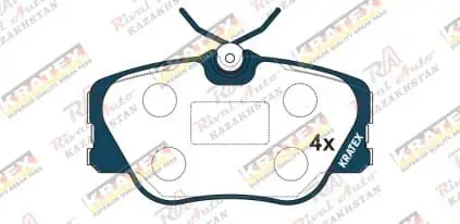 KRATEX Mercedes E-class (W124) 2.0L 2.2L 2.3L 2.6L 2.8L 3.0L 1985-1995  передние GDB818