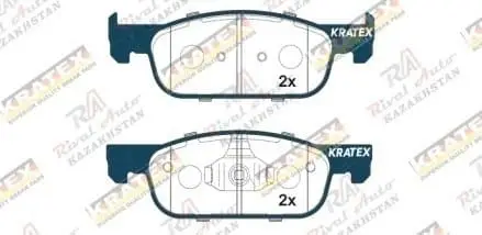 KRATEX Renault Logan 1.2L 1.6L  2016--  Sandero Stepway 1.6L 2014--  Lada Xray 1.6L 2016--    передние GDB2016B