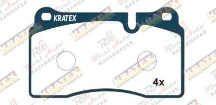 KRATEX Land Rover  Range Rover 4.2L 2005-2009, Range Rover Sport 3.6L 4.2L 2005-2013, VW Touareg  3.0TD  2002-2010   передние GDB1743