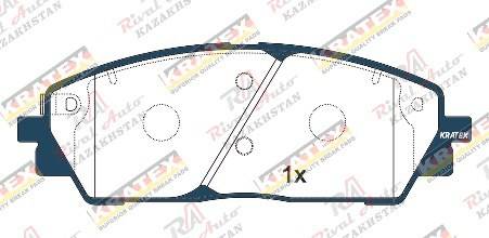 KRATEX KIA Carnival (KA4) 2.2L 3.5L 2020--                                                                                         Sedona (KA4) 2.2L 3.5L 2020--  передние KR1312