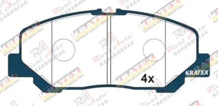 KRATEX Toyota Alphard 2.4L 3.5L 2008-- VELLFIRE 2.4L 3.5L 2008--                                 Previa 2.4L 3.5L 2006-2016 Estima/Emina 2.4L 2006-2016 передние GDB3455