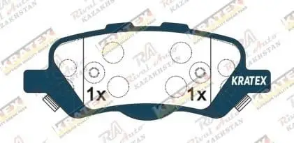 KRATEX Toyota Venza 2.7L 3.5L 2008-2016  задние GDB7911