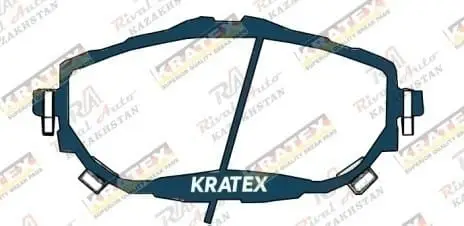 KRATEX Toyota Corolla 1.4L 1.6L 1.8L 2.0L 2013-2019   передние GDB3598