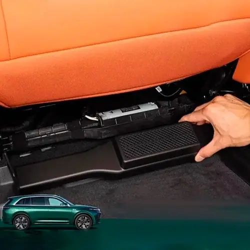 Защита на систему кондиционирования Lixiang L6 Pro, L7 Pro 2024, Белого цвета, из 2х элементов