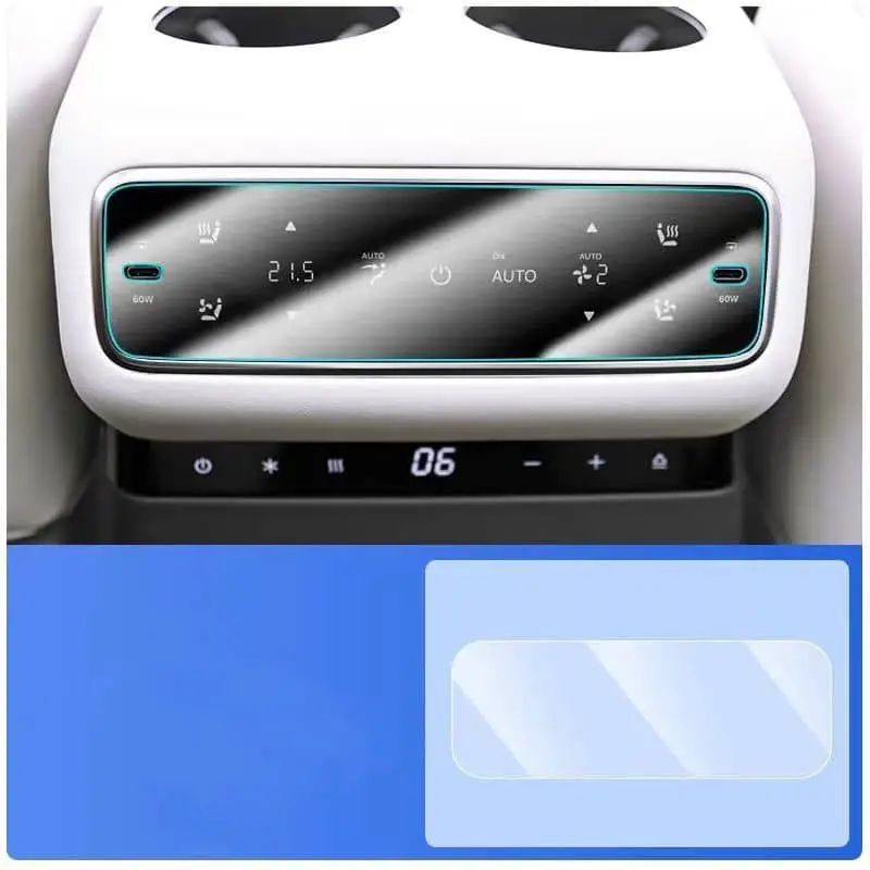 Пленки на монитор управления климата, Lixiang L6, L7, TPU, 2024