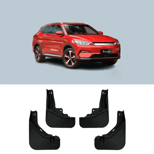 Брызговики BYD Song L, 2024 год, черного цвета