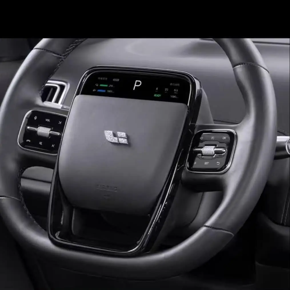 Вставка в руль Lixiang L6, L7, L8, L9, черного цвета