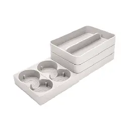 Органайзер в холодильник Lixiang L6, L7, L8, L9, белого цвета из 2 элементов