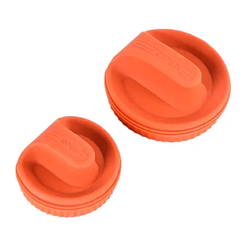 Заглушка на порт зарядки Lixiang L6, L7, L8, L9 оранжевый цвет, на магните