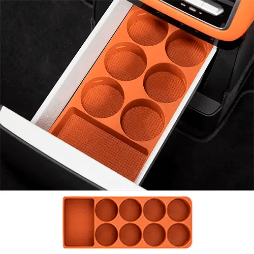 Органайзер в холодильник Lixiang L6, L7, L8, L9, оранжевого цвета