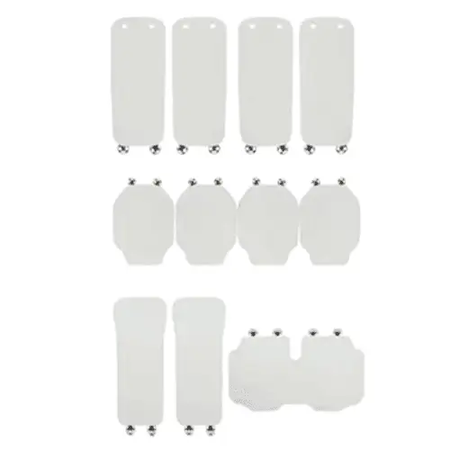 Чехлы на сиденье из эко кожи Lixiang L8, L9, белого цвета, из 11 элементов