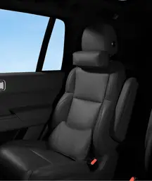 Подушки на подголовник Lixiang L6, L7, L8, L9, черного цвета