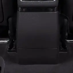 Защита на холодильник Lixiang L6, L7 Max, Ultra, с застежкой, черного цвета, из 2х элементов