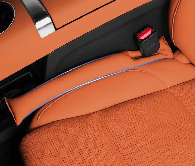 Подушка между сиденьем и подлокотником Lixiang L6, L7, L8, L9, оранжевого цвета