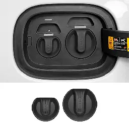 Заглушка на порт зарядки Lixiang L6, L7, L8, L9, черного цвета, на магните