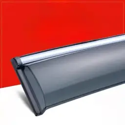 Ветровики, дефлекторы Chevrolet Monza, прозрачные с хромом