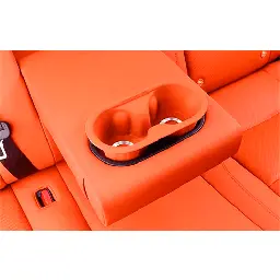Силиконовая вставка в подлокотник второй ряд Lixiang L6, оранжевый цвет