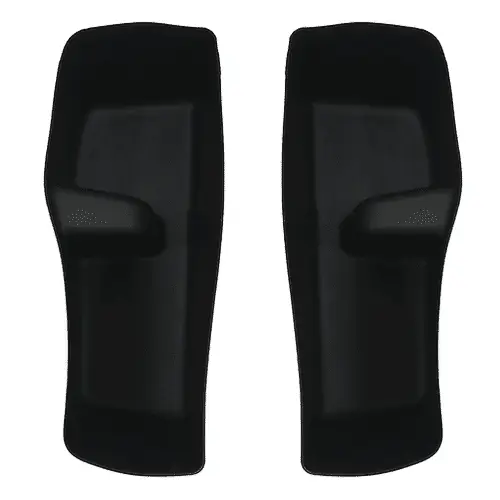 Силиконовые накладки в дверную карту, на задний ряд Lixiang L6, черного цвета, комплект 2 шт