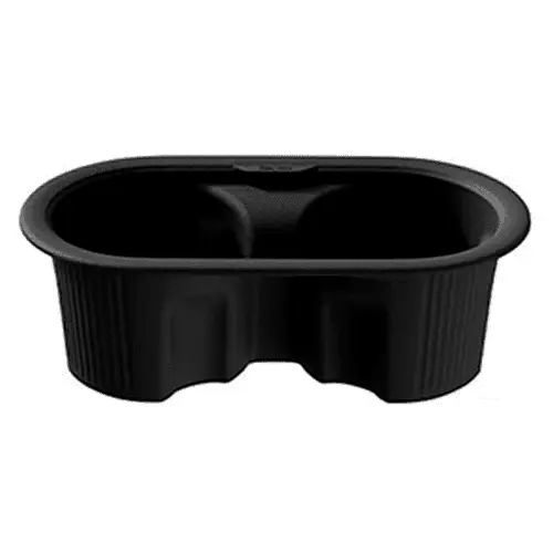 Силиконовая вставка в подлокотник второй ряд Lixiang L6, черный цвет