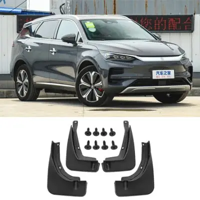 Брызговики BYD Tang Ev, черного цвета