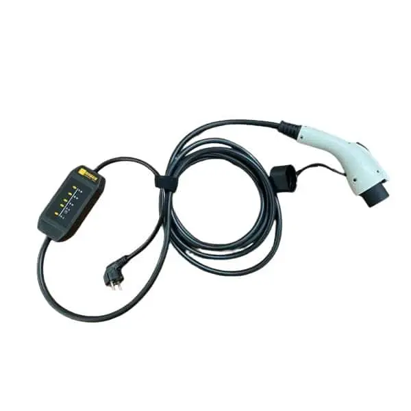 Портативная зарядка "Chargedai" для электромобилей, мощностью 3,5 кВт, 5 метров